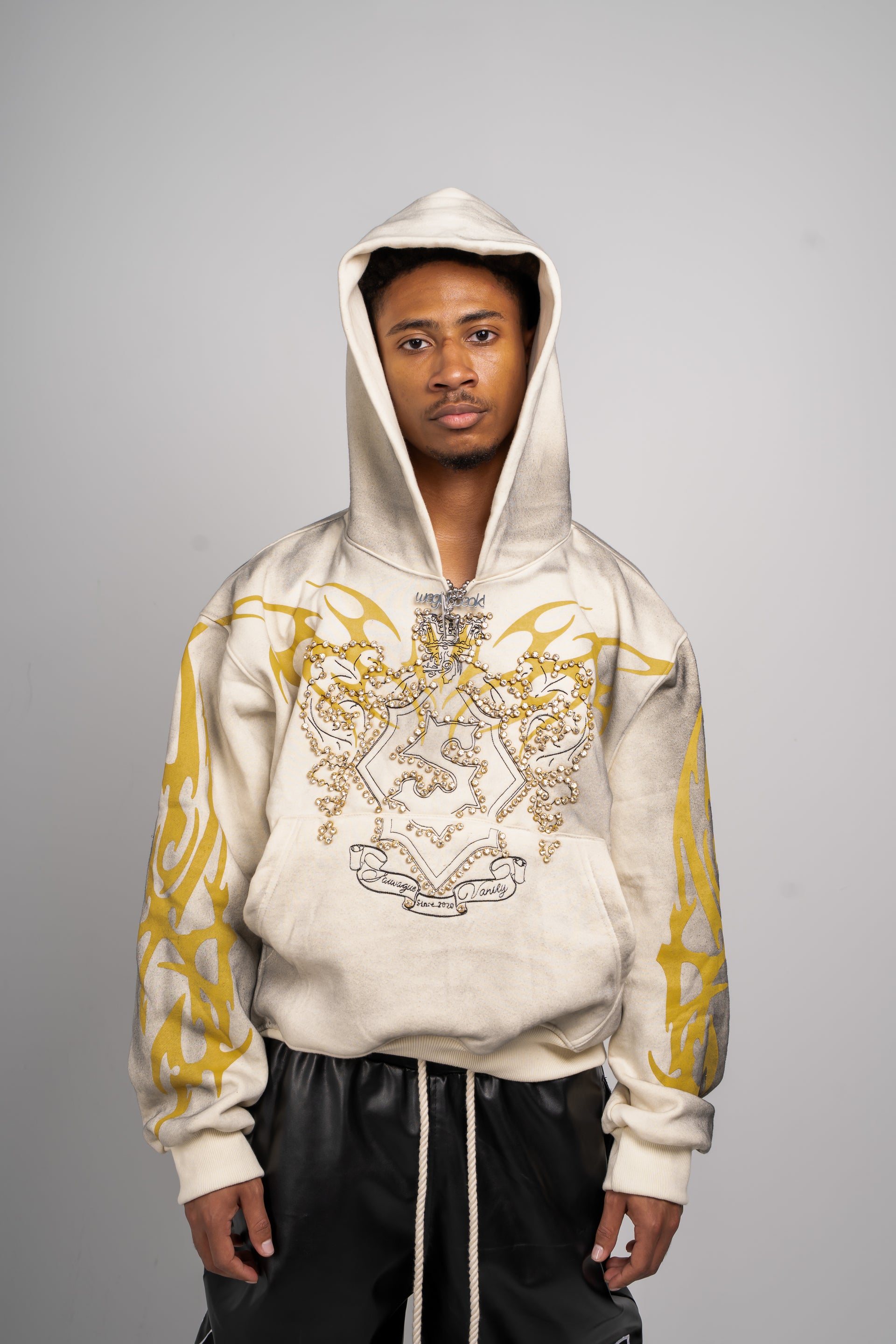 S.V. Royal Burnout Hoodie