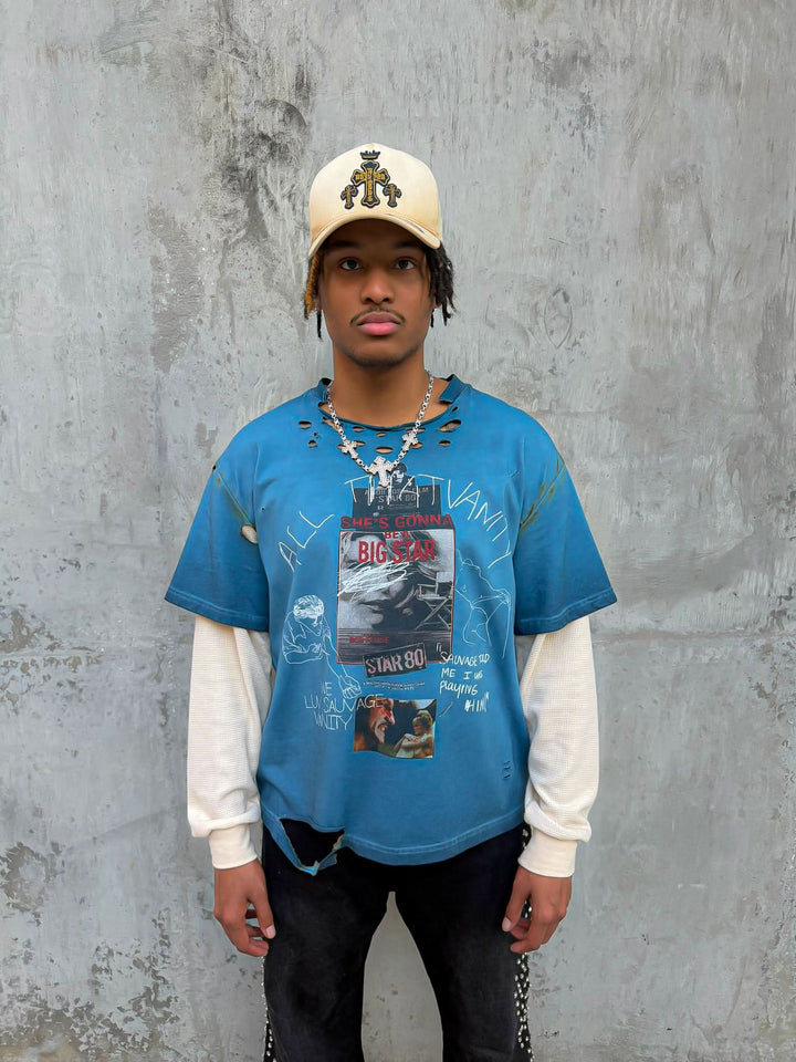 Big Star Vintage Longsleeve Tee - sauvage clothing