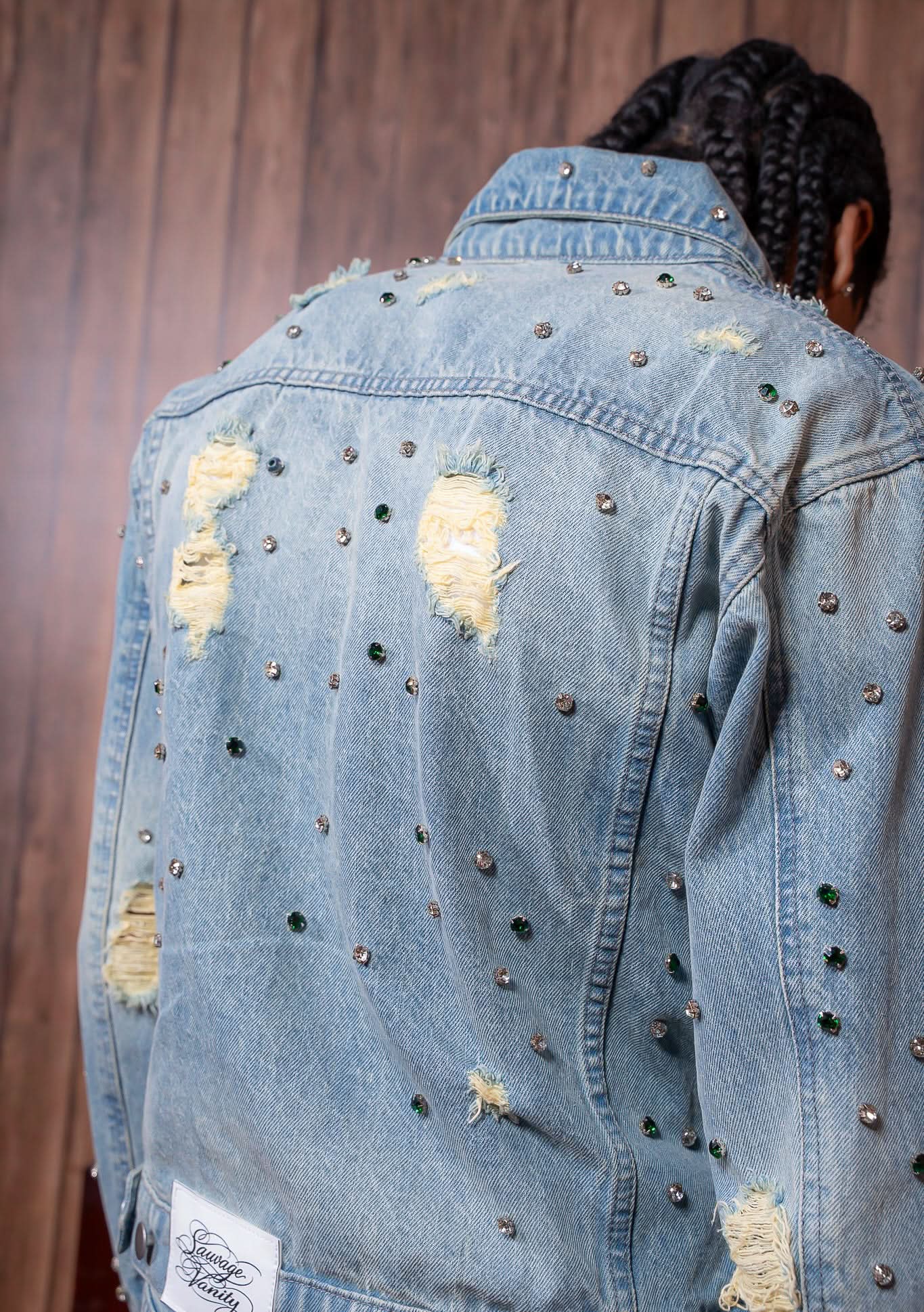 Bijou Denim Jacket - sauvage clothing