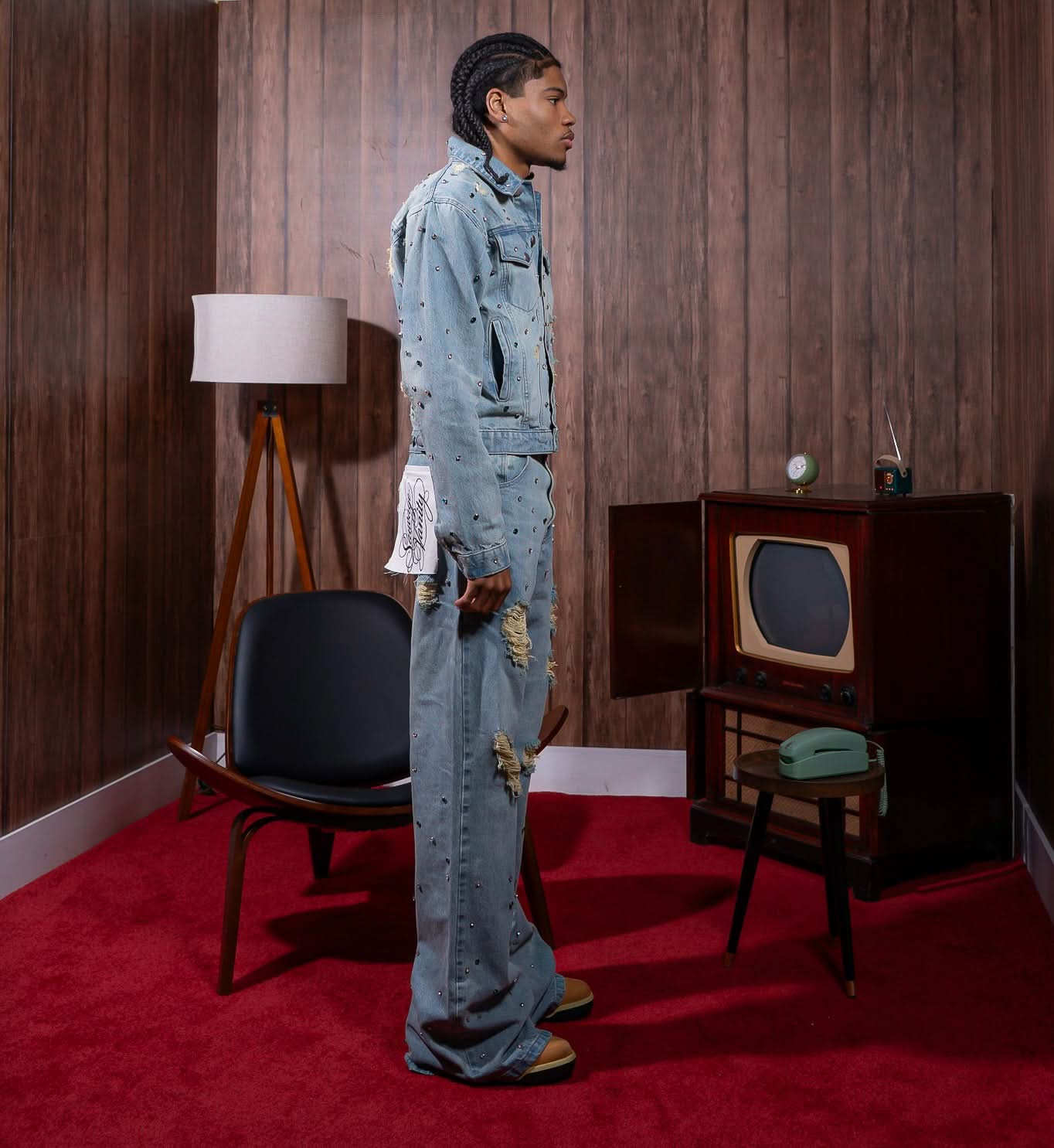 Bijou Denim Set - sauvage clothing