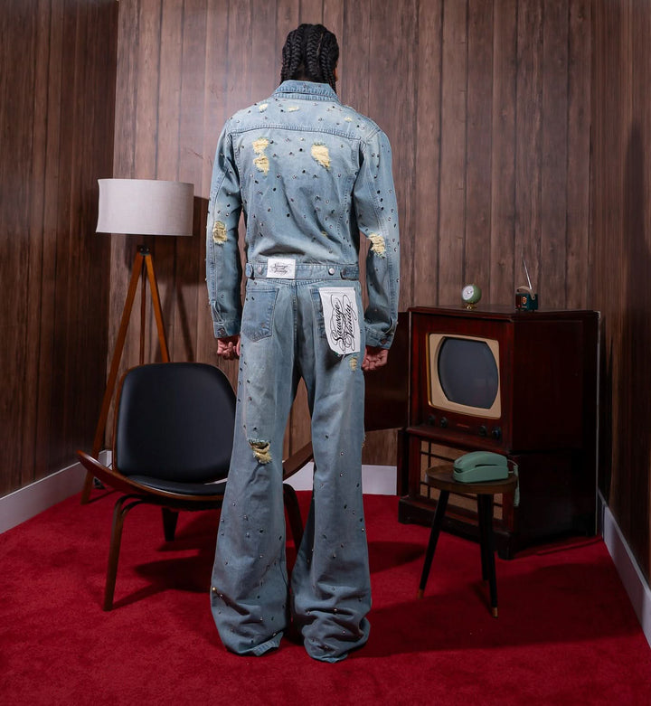 Bijou Denim Set - sauvage clothing
