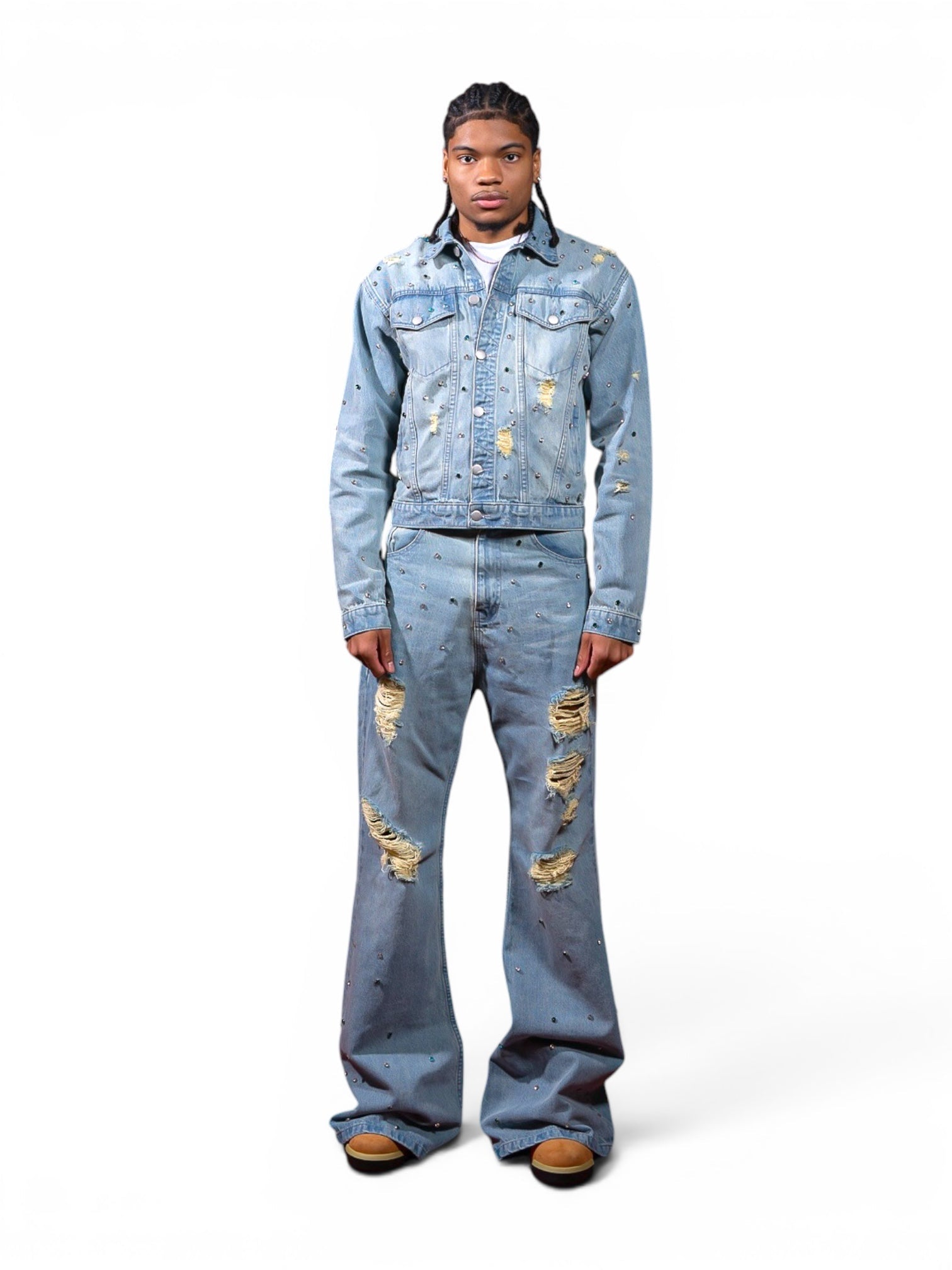 Bijou Denim Set - sauvage clothing