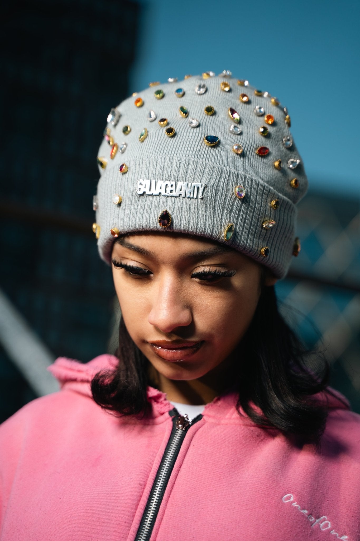 Sauvage Bonnet Orné - sauvage clothing