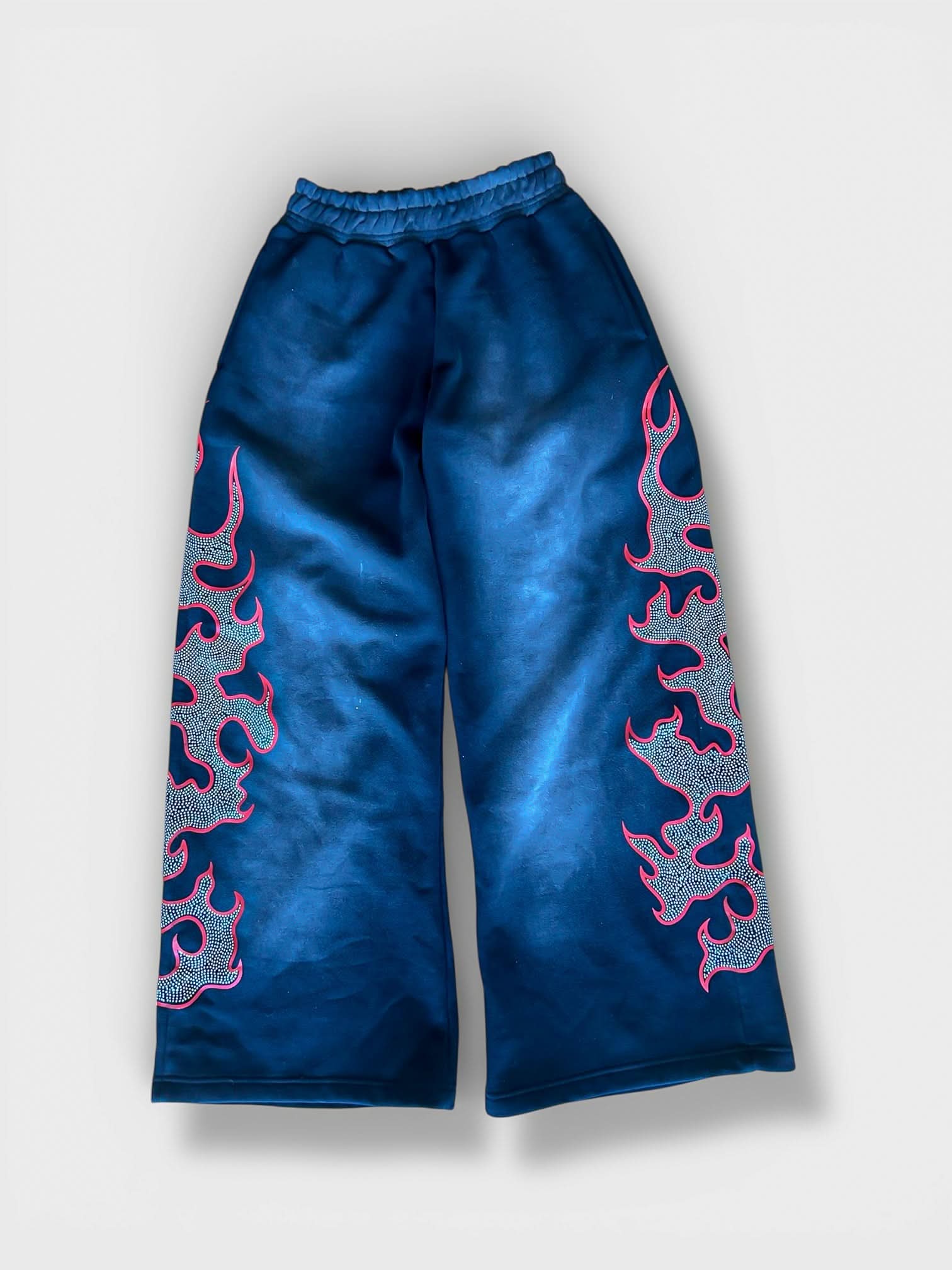 Sauvage "Inferno Skull" Pants Black - sauvage clothing