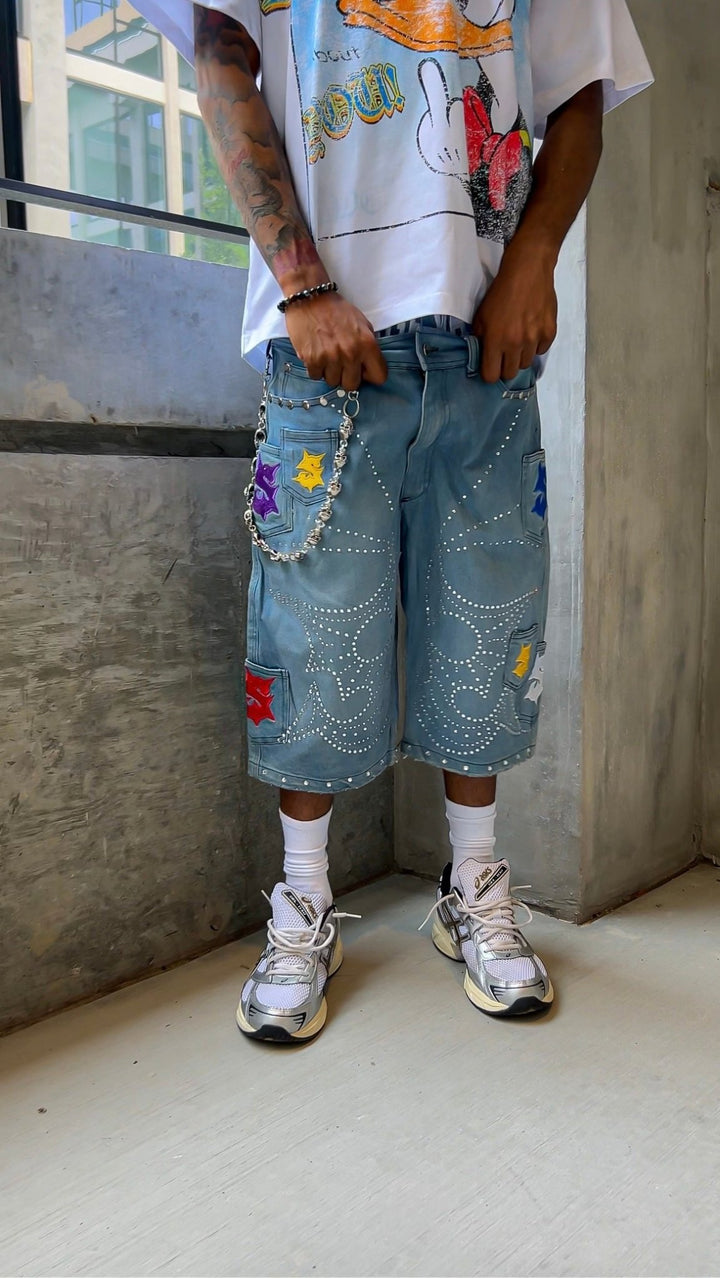 S.V. Broken Jewel Jhorts - sauvage clothing