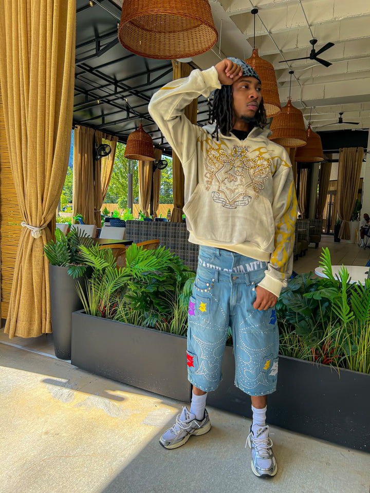 S.V. Broken Jewel Jhorts - sauvage clothing