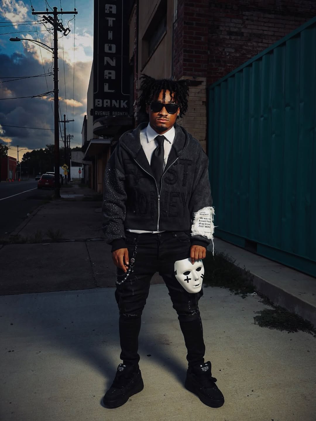 S.V. Inverted F.M Hoodie - sauvage clothing