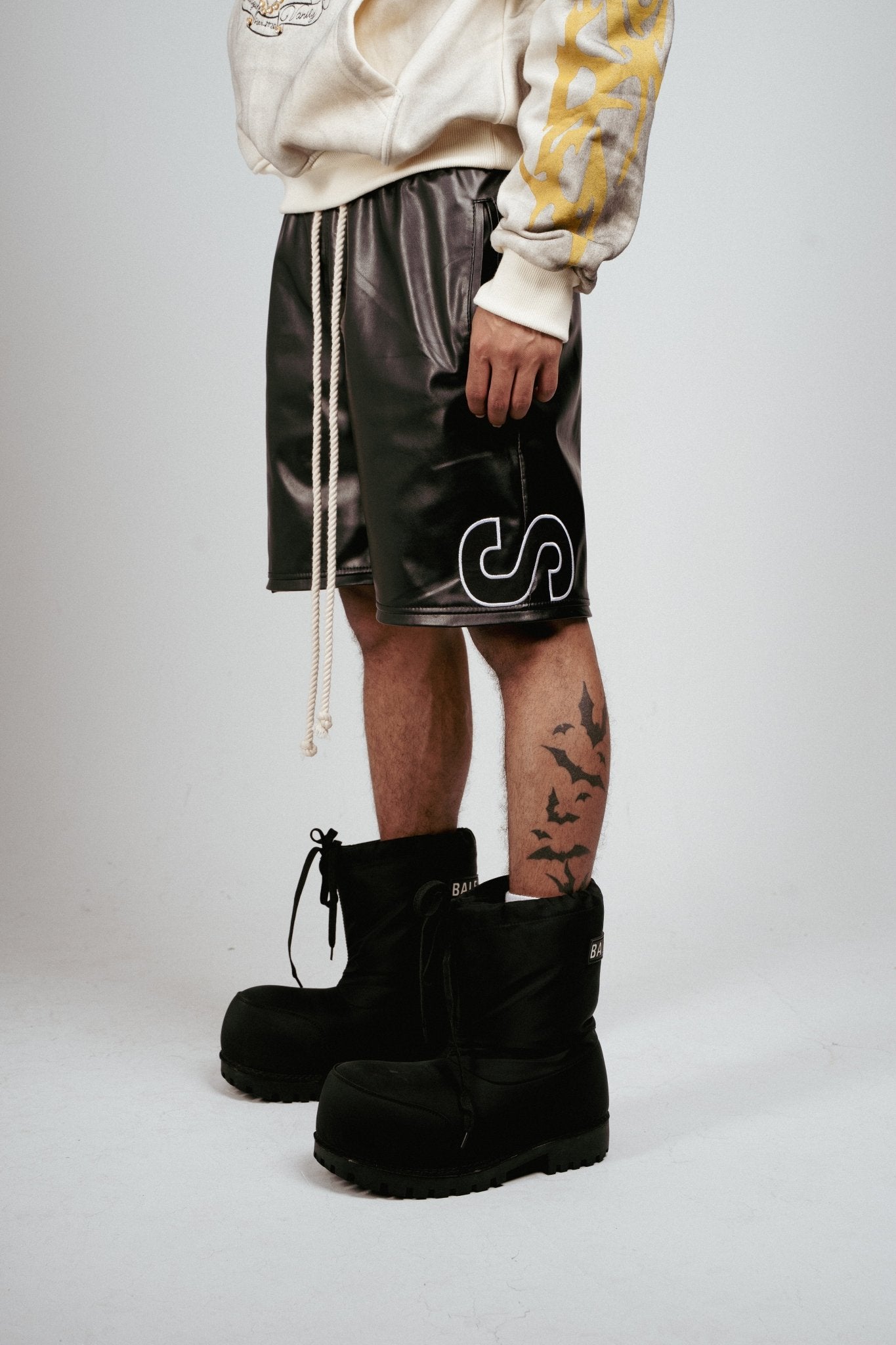 S.V. Leather Convertible 2 - in - 1 Pants - sauvage clothing