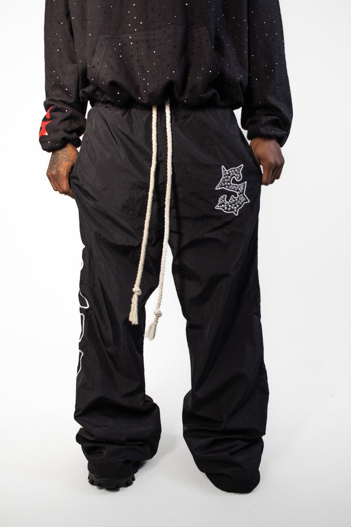 S.V. Nylon Luxe Track Pants - sauvage clothing
